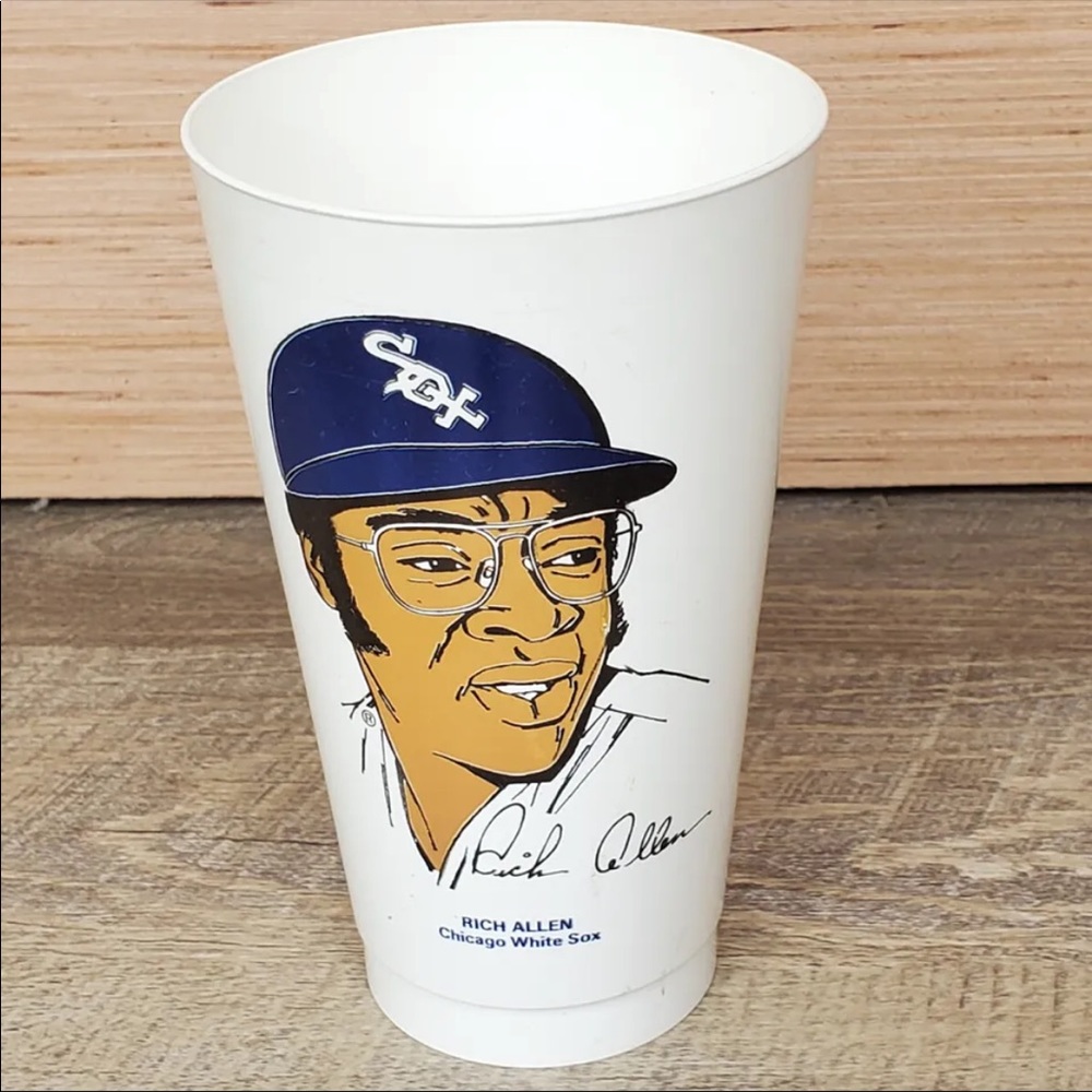 Rich Allen Chicago Collectible Cup 70s 7Eleven 7-11 Slurpee Vintage Baseball MLB